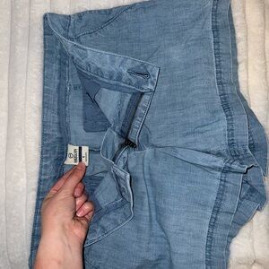 Magellan Outdoors Light Blue Women Shorts